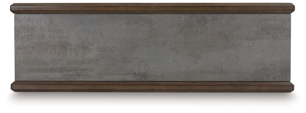 Kallenny - Brown / Gray - Sofa Table