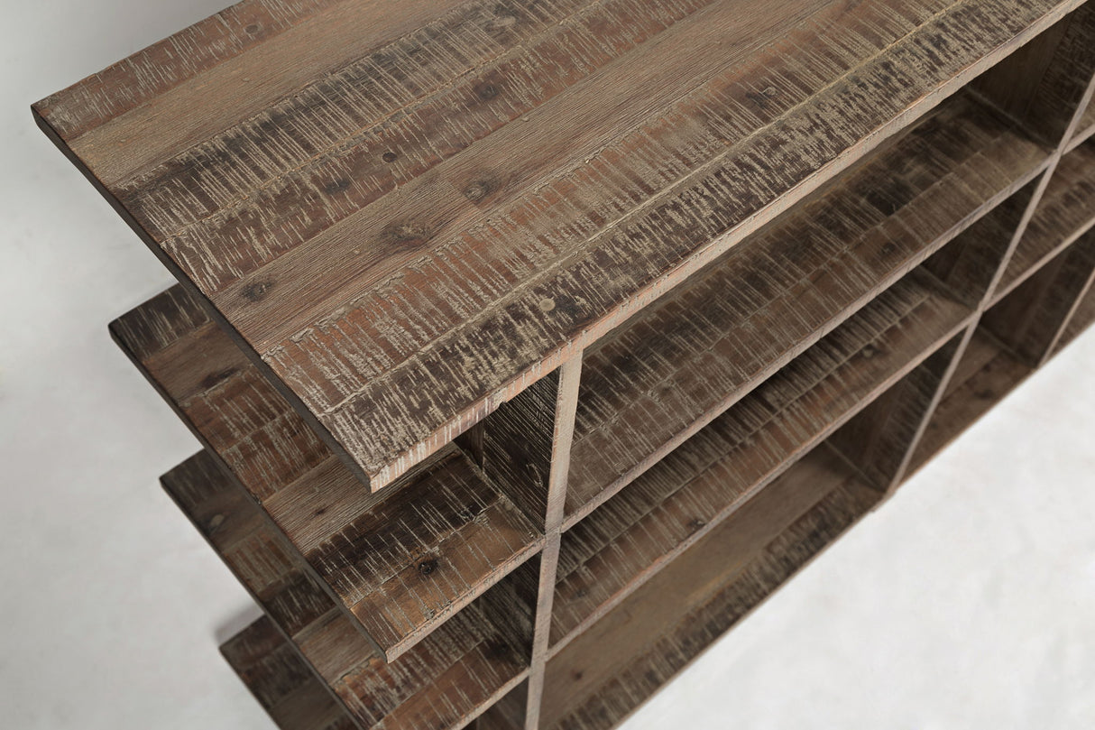 Conundrum - Bookcase - Wire Brush Gray Wash