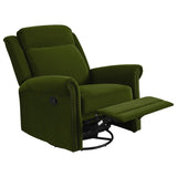 360 Degrees Swivel Recliner Manual Rocking Recliner Home With Adjustable Backrest