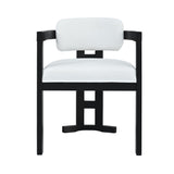 Stylish Indoor Upholstered Wood Dining Chair (Set of 2)