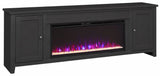 82" Console w/42" Fireplace