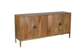 Asher - 4 Door Accent Cabinet - Natural