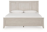 Darbonton - King Panel Storage Bed - Dove White