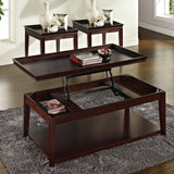 Clemson - 3 Piece Table Set - Brown