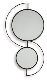 Shayham - Black - Accent Mirror
