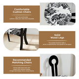 Key Design, Dining Chairs (Set of 2) - White / Black