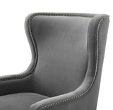 Rosco - Velvet Wingback Chair