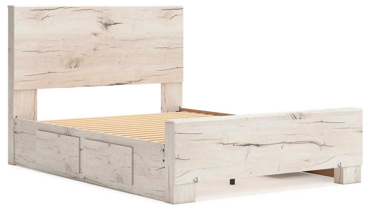 Lawroy - Panel Bed With Storage