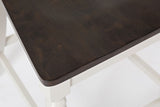 Orchard Park - Slatback Counter Stool (Set of 2) - Soft Gray / Dark Brown