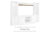 Bellaby - Bridge 63.39” - Whitewash