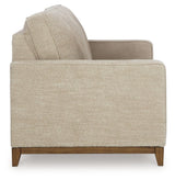 Arendale - Desert - Loveseat With Dark Cushions