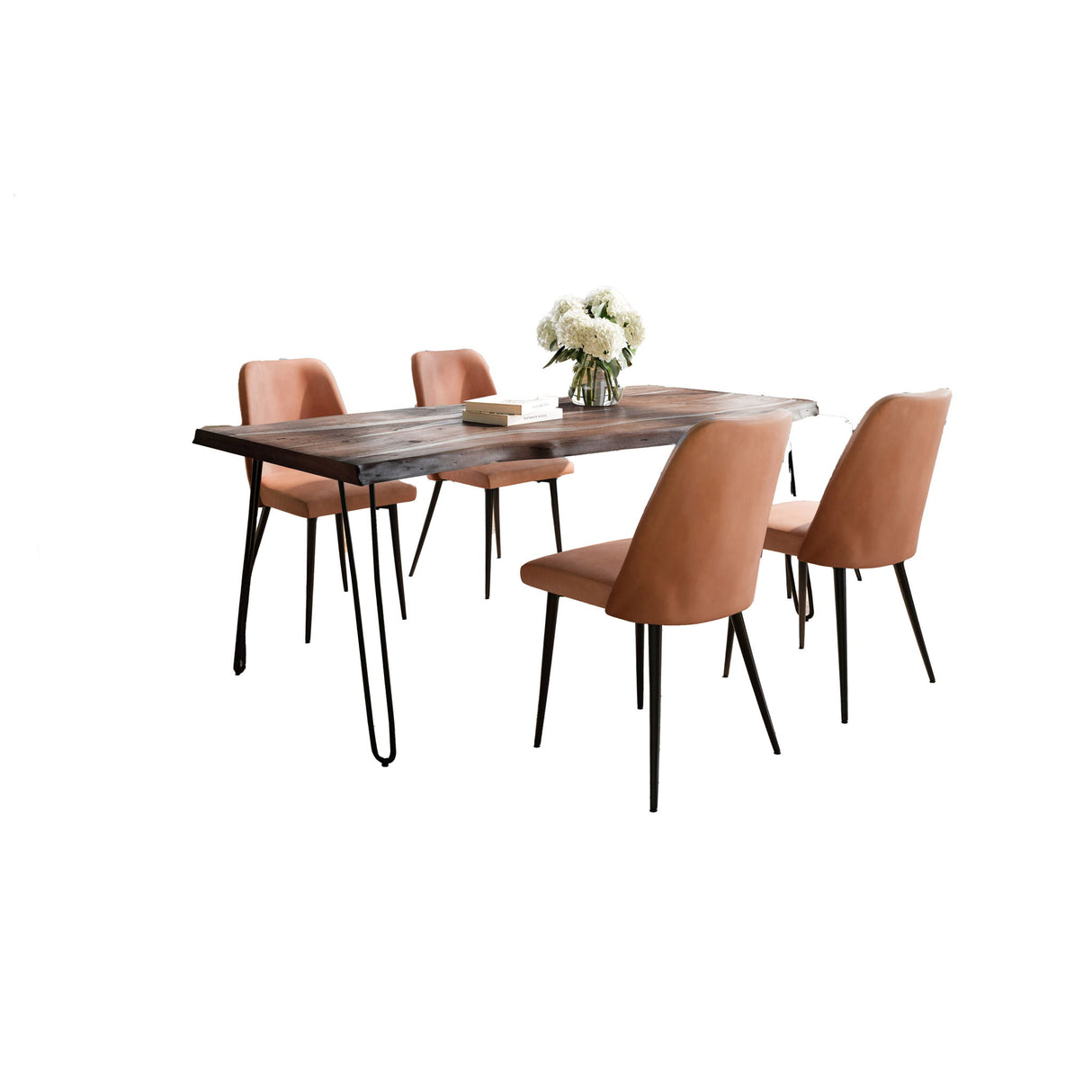 Nature's Edge - Dining Set - Slate