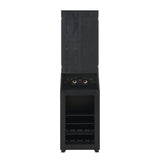 Hurricanes - Dartboard Cabinet With Speaker And LED - Black