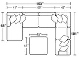 Galaxy - Sectional Set