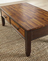 Abaco - Cocktail Table - Brown