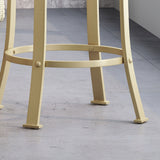 Modern Industrial Counter Stool Set With Swivel Function