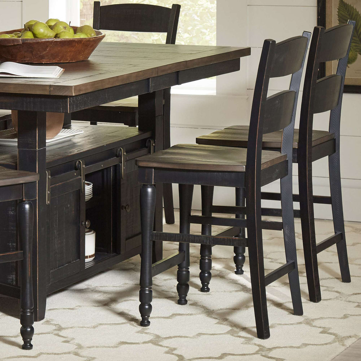 Madison County - Ladderback Stool (Set of 2)