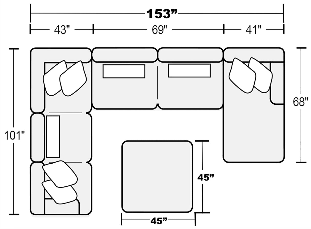 Titan - Sectional Set