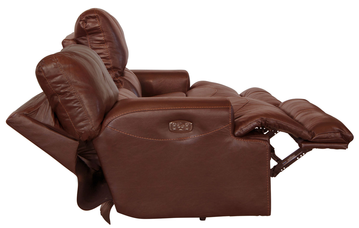 Wembley - Power Headrest With Lumbar Lay Flat Reclining Sofa