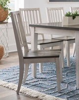 Dining Side Chair w/Wood Seat (per chair, 2/ctn)