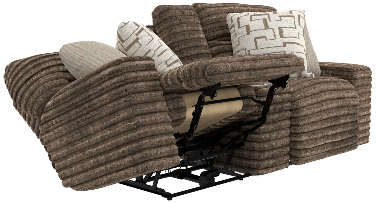 Lynx - Power Reclining Console Loveseat With Zero Gravity