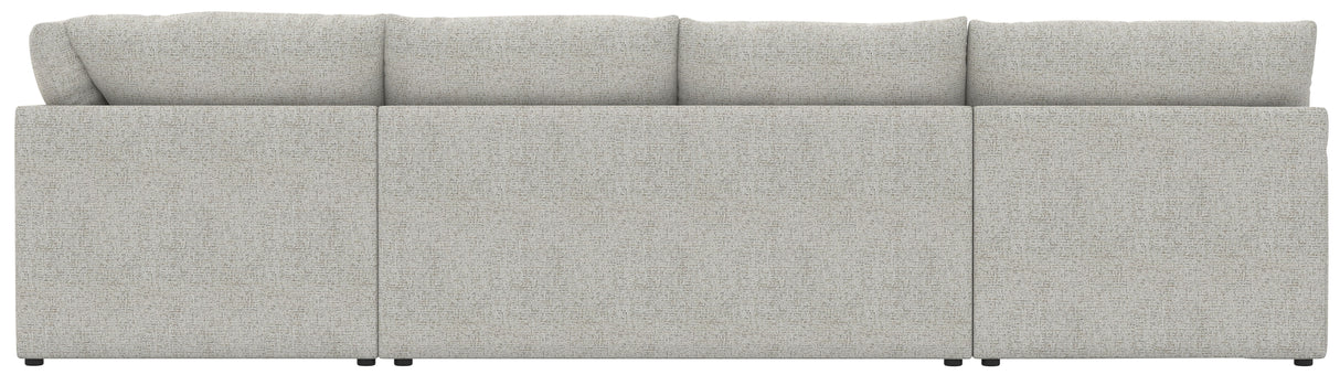 Tori - Sectional With Comfort Coil Seating And Accent Pillows Included