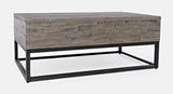 East Hampton - Lift Top Coffee Table - Distressed Gray