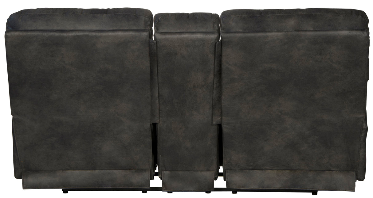 Voyager - Lay Flat Console Reclining Loveseat