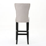 Elegant Barstool Set With Plush Cushioning
