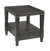 Oliver - Rectangular End Table With 1 Drawer