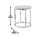 Echo - Marble Top Round Table
