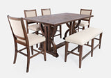 Fairview - 6 Piece Dining Set - Oak / Beige