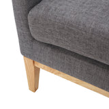 Modern Accent Chair With Padded Cushion Seat