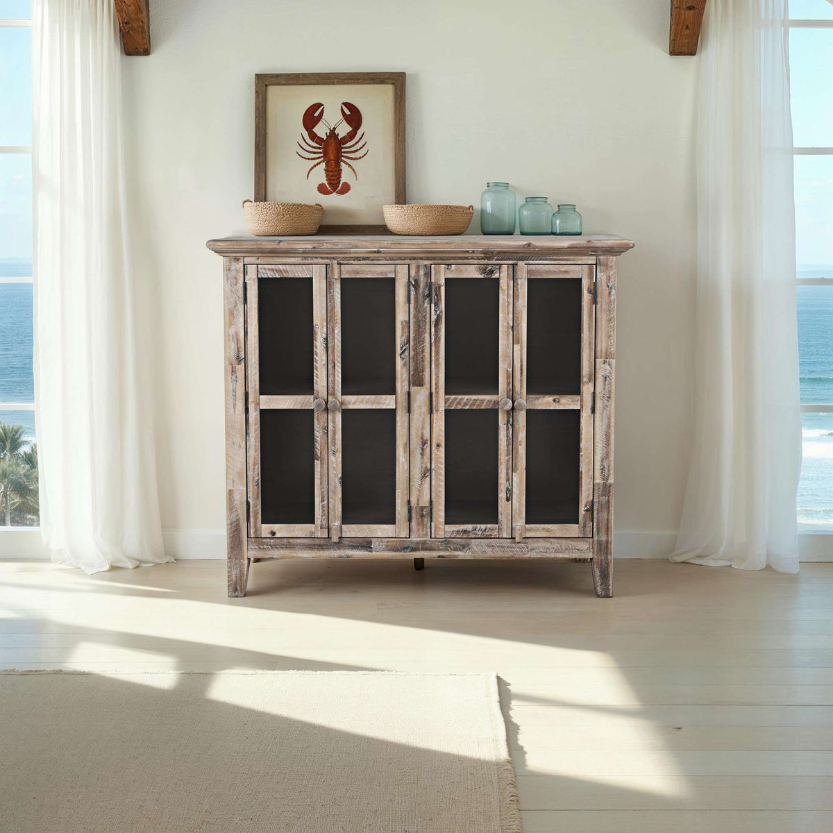 Rustic Shores - High Cabinet