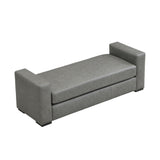 Ottoman With Unique Armrest Design For Living Spaces