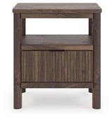 Pamytta - Brown - One Drawer Night Stand