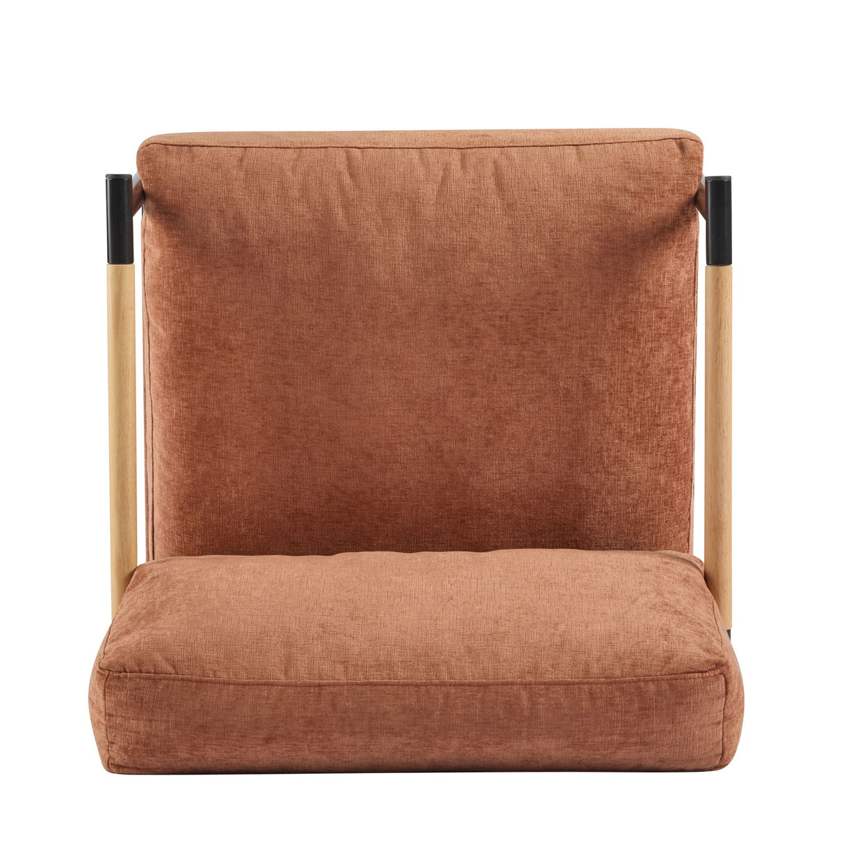 Modern Accent Chair With Plush Cushions, Cozy Seating