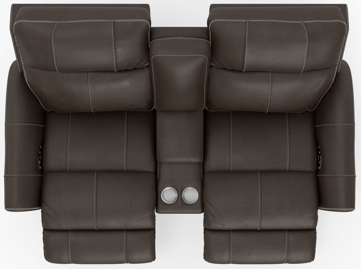 Fredda - Power Recliner Console Loveseat