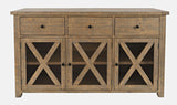 Carlyle Crossing - Server - Distressed Medium Brown