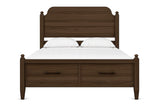 Pure Maple - Poster Storage Bed
