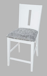 Urban Icon - Slotback Stool (Set of 2) - Black / Gray