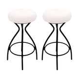 Modern Backless Bar Stools For Kitchen Island (Set of 2)
