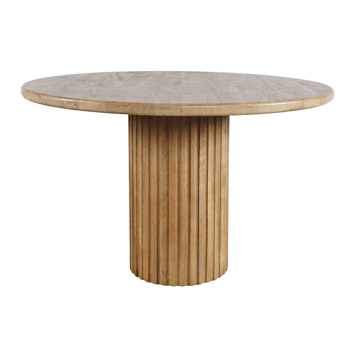 Breck - 48" Pedestal Dining Table - Brown