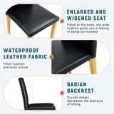 Elegant Upholstered Chairs With Metal Legs