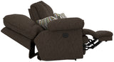 Lenny - Power Lay Flat Reclining Console Loveseat