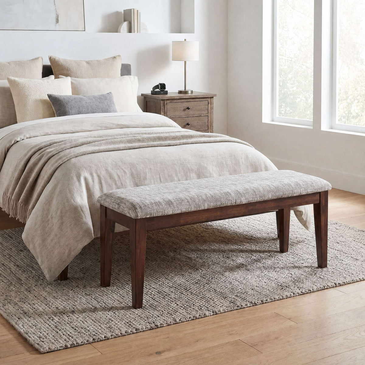 Urban Icon Upholstered Bench