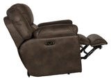 Ferrington - Power Lay Flat Recliner with Power Adjustable Headrest