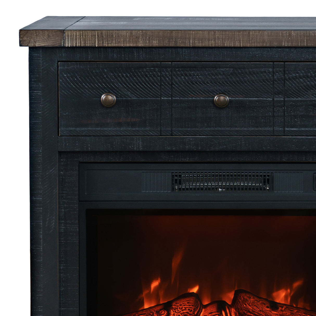 Madison County - Electric Fireplace Media Console