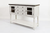 Orchard Park - Server - Soft Gray / Dark Brown
