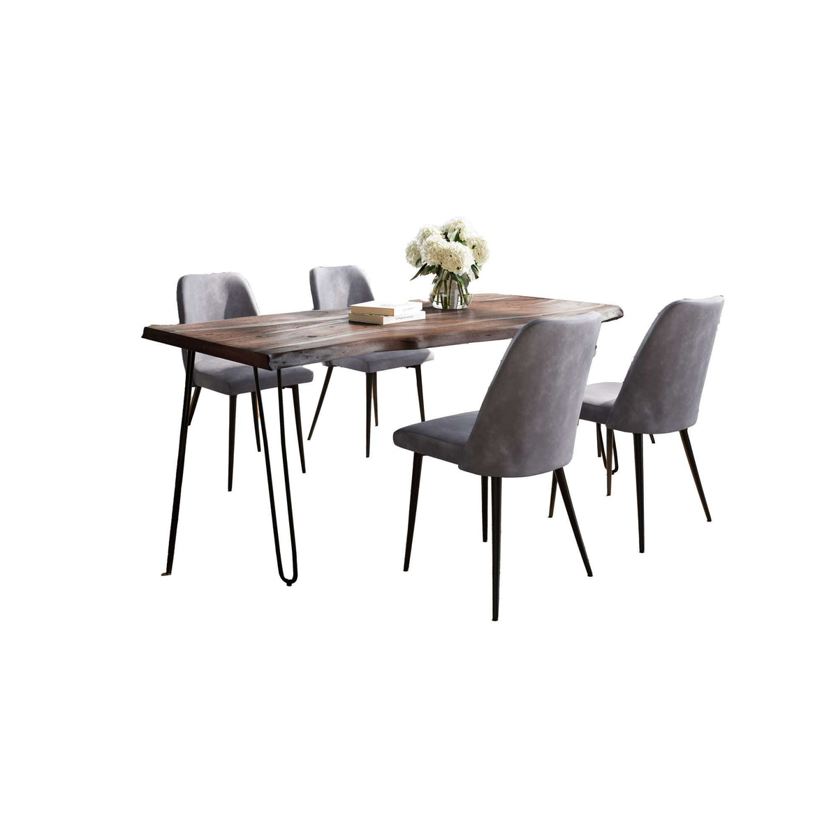 Nature's Edge - Dining Set - Slate